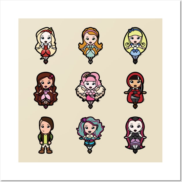 Ever After High Tooniefied Wall Art by Tooniefied